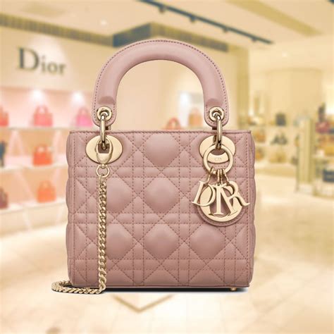 mini lady dior colours|lady dior mini pink carousell.